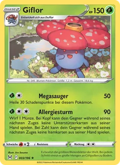Karte Giflor aus Verlorener Ursprung, Nummer 003/196