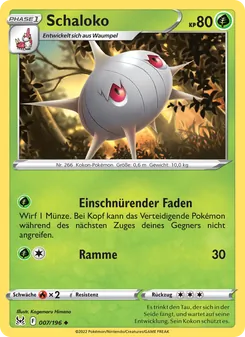 Karte Schaloko aus Verlorener Ursprung, Nummer 007/196