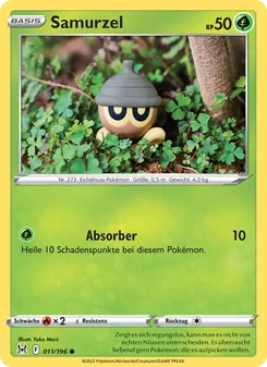 Karte Samurzel aus Verlorener Ursprung, Nummer 011/196