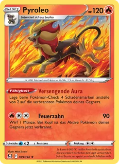 Karte Pyroleo aus Verlorener Ursprung, Nummer 029/196