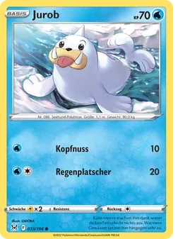 Karte Jurob aus Verlorener Ursprung, Nummer 033/196