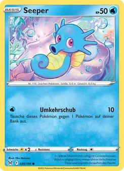 Karte Seeper aus Verlorener Ursprung, Nummer 035/196