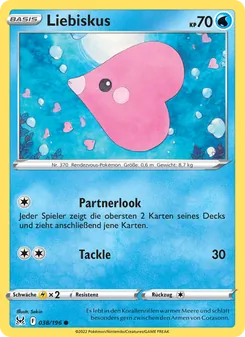 Karte Liebiskus aus Verlorener Ursprung, Nummer 038/196