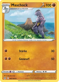 Karte Maschock aus Verlorener Ursprung, Nummer 087/196