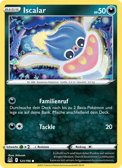 Karte Iscalar aus Verlorener Ursprung, Nummer 121/196