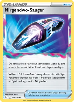 Karte Nirgendwo-Sauger aus Verlorener Ursprung, Nummer 162/196