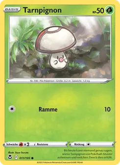 Karte Tarnpignon aus Silberne Sturmwinde, Nummer 011/195