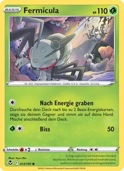 Karte Fermicula aus Silberne Sturmwinde, Nummer 013/195