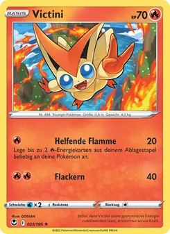 Karte Victini aus Silberne Sturmwinde, Nummer 023/195