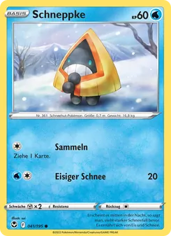 Karte Schneppke aus Silberne Sturmwinde, Nummer 041/195