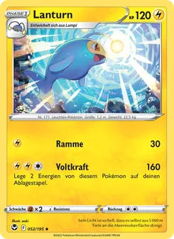 Karte Lanturn aus Silberne Sturmwinde, Nummer 052/195