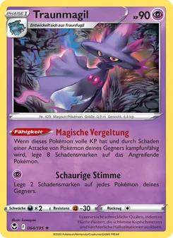 Karte Traunmagil aus Silberne Sturmwinde, Nummer 064/195