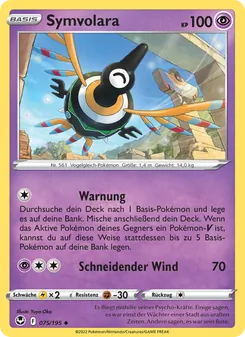 Karte Symvolara aus Silberne Sturmwinde, Nummer 075/195