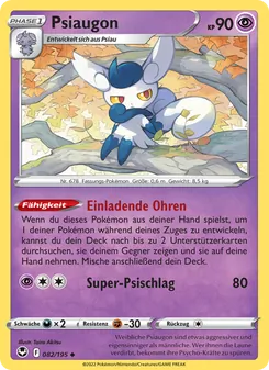 Karte Psiaugon aus Silberne Sturmwinde, Nummer 082/195