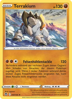 Karte Terrakium aus Silberne Sturmwinde, Nummer 097/195