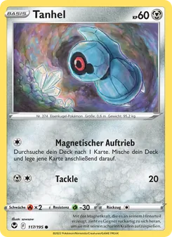 Karte Tanhel aus Silberne Sturmwinde, Nummer 117/195