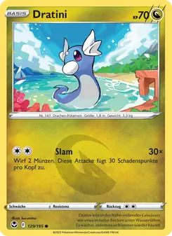 Karte Dratini aus Silberne Sturmwinde, Nummer 129/195