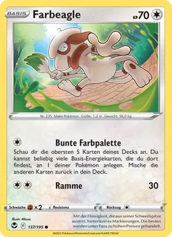 Karte Farbeagle aus Silberne Sturmwinde, Nummer 137/195