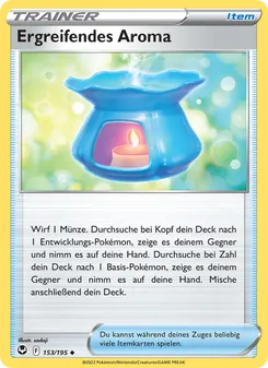 Karte Ergreifendes Aroma aus Silberne Sturmwinde, Nummer 153/195