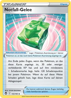 Karte Notfall-Gelee aus Silberne Sturmwinde, Nummer 155/195