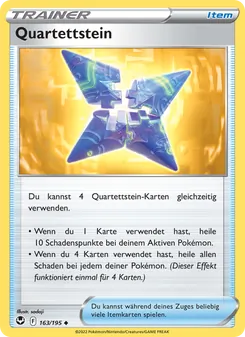 Karte Quartettstein aus Silberne Sturmwinde, Nummer 163/195