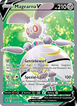 Karte Magearna V aus Silberne Sturmwinde, Nummer 182/195