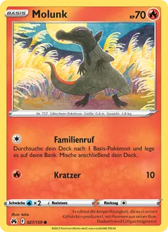 Karte Molunk aus Zenit der Könige, Nummer 027/159