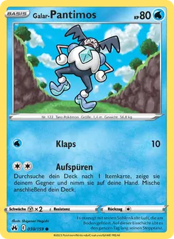 Karte Galar-Pantimos aus Zenit der Könige, Nummer 030/159