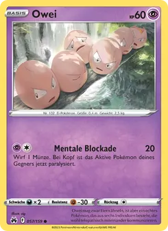 Karte Owei aus Zenit der Könige, Nummer 057/159