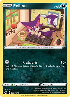 Karte Felilou aus Zenit der Könige, Nummer 077/159