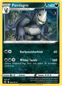 Karte Pandagro aus Zenit der Könige, Nummer 080/159
