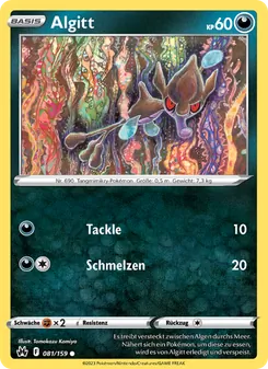 Karte Algitt aus Zenit der Könige, Nummer 081/159