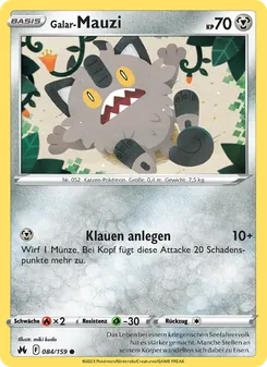 Karte Galar-Mauzi aus Zenit der Könige, Nummer 084/159
