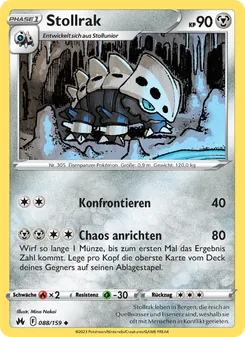 Karte Stollrak aus Zenit der Könige, Nummer 088/159