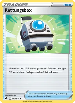 Karte Rettungsbox aus Zenit der Könige, Nummer 142/159