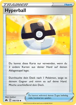Karte Hyperball aus Zenit der Könige, Nummer 146/159
