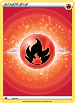 Karte Feuer-Energie aus Zenit der Könige, Nummer 153/159