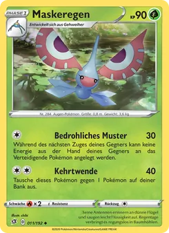 Karte Maskeregen aus Clash der Rebellen, Nummer 11/192