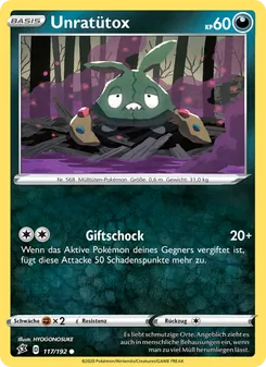 Karte Unratütox aus Clash der Rebellen, Nummer 117/192
