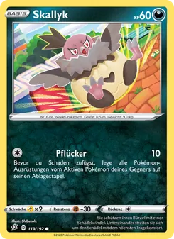 Karte Skallyk aus Clash der Rebellen, Nummer 119/192