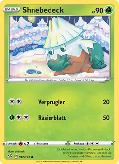 Karte Shnebedeck aus Clash der Rebellen, Nummer 12/192