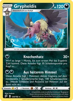 Karte Grypheldis aus Clash der Rebellen, Nummer 120/192