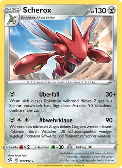 Karte Scherox aus Clash der Rebellen, Nummer 128/192