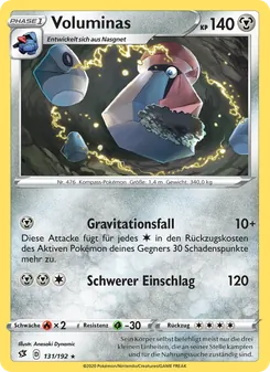 Karte Voluminas aus Clash der Rebellen, Nummer 131/192
