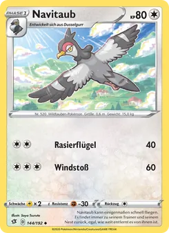 Karte Navitaub aus Clash der Rebellen, Nummer 144/192