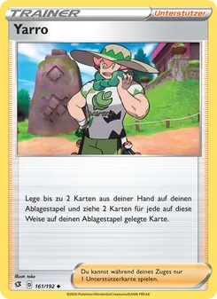 Karte Yarro aus Clash der Rebellen, Nummer 161/192