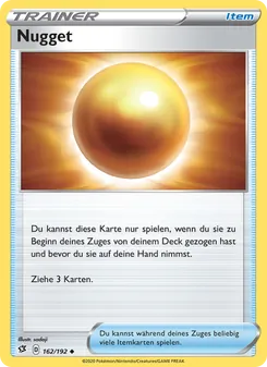 Karte Nugget aus Clash der Rebellen, Nummer 162/192