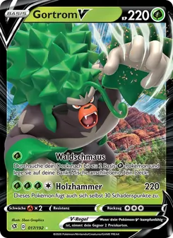 Karte Gortrom V aus Clash der Rebellen, Nummer 17/192