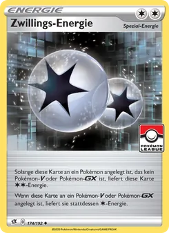 Karte Zwillings-Energie aus Clash der Rebellen, Nummer 174/192