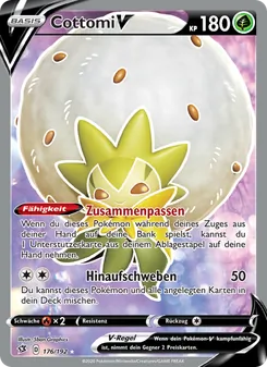 Karte Cottomi V aus Clash der Rebellen, Nummer 176/192